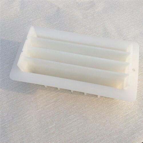 DIY Soap Mold Handmade Silicone Mold With acrylic partition Rectangular Toast Cake Mould Bread pastry Baking Tools Bakeware