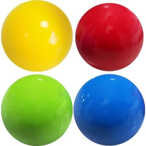 Wall Sucking Ball Funny Decompression Ball for Adults Children