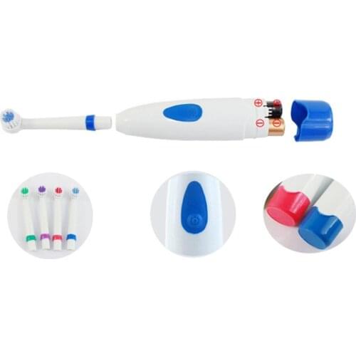 Waterproof Rotary Household Electric Toothbrush Toiletry Whitening Tooth Automatic Toothbrush Teeth Brush