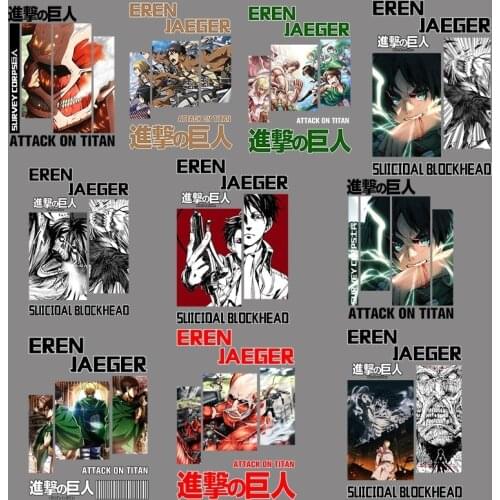 Japan Anime Patch Handsome Boy Iron-on transfers for clothing Diy T-shirt thermal transfer sticker Stripe for jacket Decor