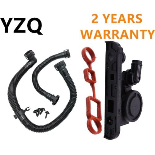 06F103483E PCV Crankcase Breather Pressure Pipe Hose With Oil-Water Seperator 06F129101R For Audi A1 A3 For VW Jetta Golf Passat