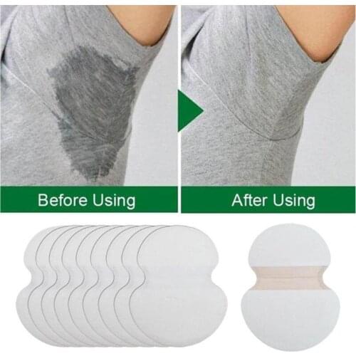 2pcs Non-woven fabric Underarm Use Thin Section Sweat Stick Deodorant Stickers Absorb Sweat Prevent underarm odor Antiperspirant