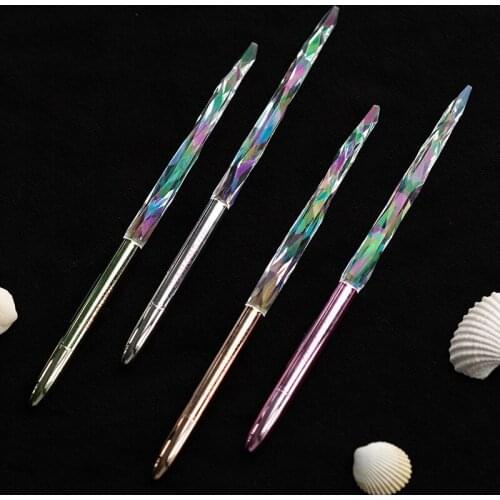 2pcs Diamond Love Pen Set Bling Glitter Crystal 0.5mm Ballpoint Black Color Ink Pens for Writing Office School Girl Gift F014