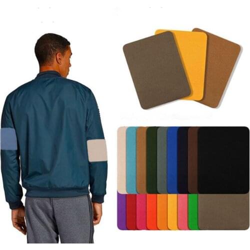 5Pcs Patches DIY Iron On Denim Elbow Patches Repair Pants For Jean Clothing And Jean Pants Apparel Sewing Fabric