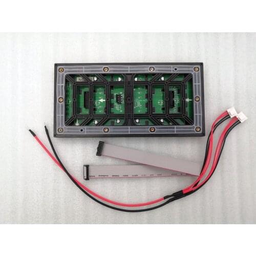 Free Shipping P4 Outdoor LED Display Module 256x128mm SMD RGB Advertising Billboard 64x32 Pixels LED Matrix Sign