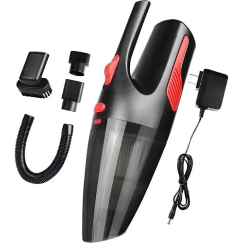 Cordless Handheld Vacuum, Hand Vacuum Wireless Rechargeable Pet Hair Vacuum, Car Vacuum Cleaner for Home and Car Cleaning