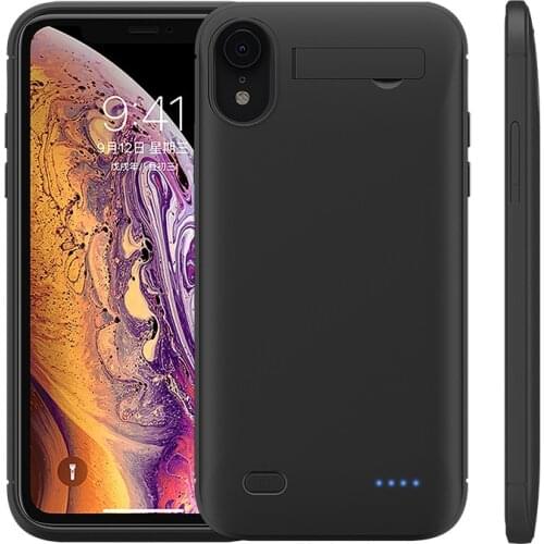 5200/6200mAh Battery Charger Case for iPhone 6 6s 7 8 plus X Xs XR XS Max SE 2020 Power Bank Charging Case Mobile Phone Cover