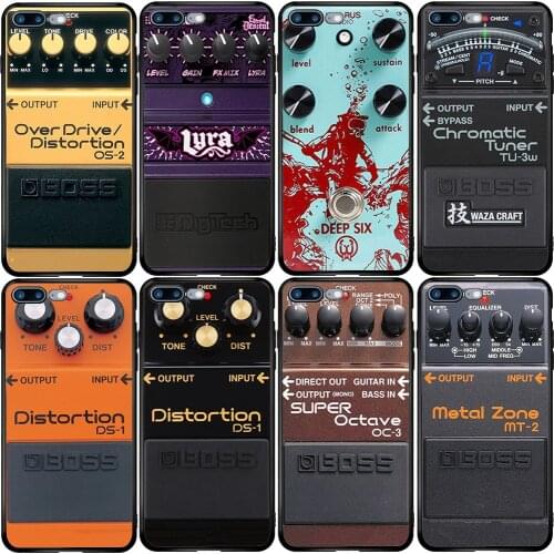 Cover Case for Xiaomi Redmi Note 6 7 9 8T 10T 9S 9A 8A A3 A2 A1 Pro Lite Black Shark Mix Max Boss Distorion Pedal Slim