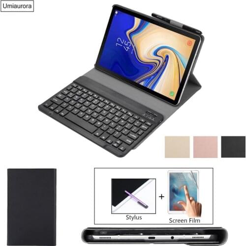 For Samsung Galaxy Tab A 8.0 2019 Keyboard Case T290 T295 T297 SM-T290 SM-T295 Slim Leather Bluetooth Keybaord Cover Case Funda