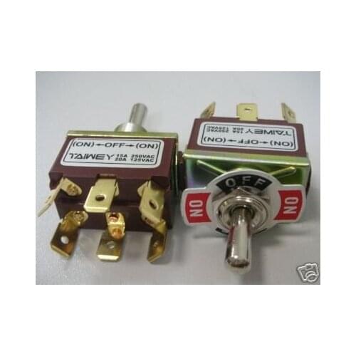 DPDT (ON) OFF (ON) CAR BOAT Momentary SWITCH M702