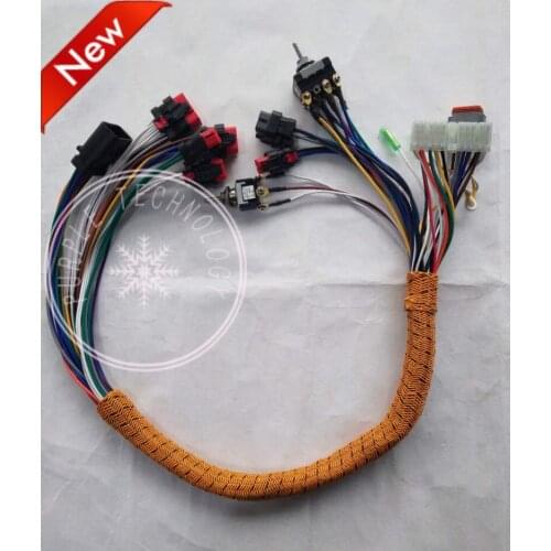 Excavator cab right operation handle cable for CAT 325D 330D 336D