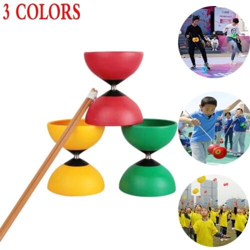 Diabolo Fixed Bearing Chinese Yoyo Diabolos Sticks String Outdoor Games Toys For Kid