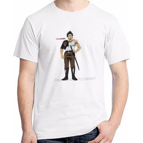 Black Clover Anime Yami Sukehiro Tshirt oversized t shirt graphic t shirts Harajuku Men clothing