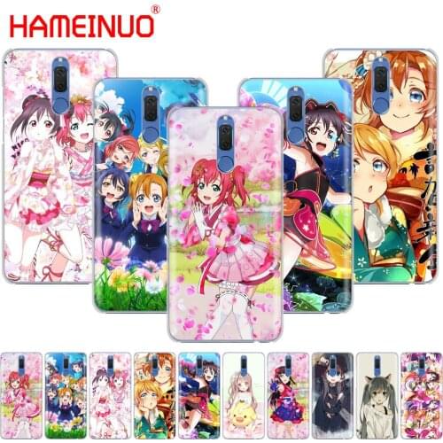 HAMEINUO Anime Love Live Cover phone Case for Huawei NOVA 2 2S 3e PLUS LITE P smart 2018 enjoy 7s mate 7 8 9 10 pro