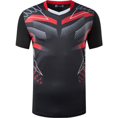 Jeansian Mens Tshirt T-Shirt Tee Shirt Sport Dry Fit Short Sleeve Running Fitness Workout LSL303 Black
