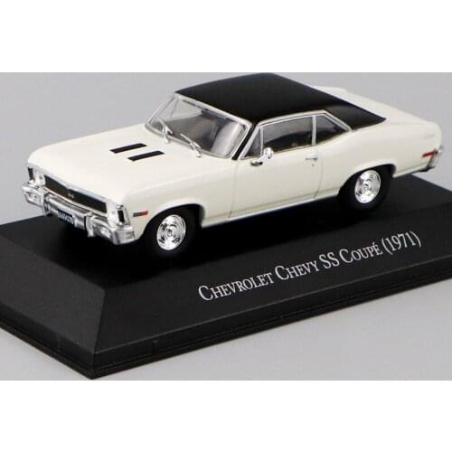 1/43 Metal Alloy Die-casting Car Model CHEVROLET CHEVY SS COUPE 1971 Chevrolet Adult Collection Childrens Toy Gift Display