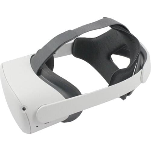 Non-slip Pressure-relieving Head Strap Foam Pad VR Helmet Headset Cushion Headband Fixing for -Oculus Quest 2 Accessories