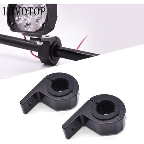 Newest Motorcycle LED Headlight Clamps Brackets Tube Clamp Mount Kit For Yamaha MT09 MT10 mt 07 09 10 mt-07mt-09 mt-10 FZ07