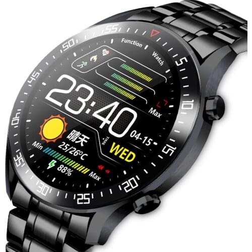 2021 New Men Smart Watch Real-time Activity Tracker Heart Rate Monitor Sports Watch Women Smartwatch Men Clock For Android IOS