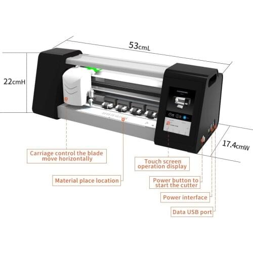 New Arrived Mobile Cell Phone Tpu Screen Protector Soft Film Cutting Machine