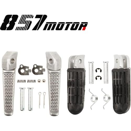 Motorcycle Footrests Foot pegs pedals For Honda CB400 CB600 Hornet CBR600 CBR750F 1000F CB750 1300SF F2 F3 VTR1000F VFR800