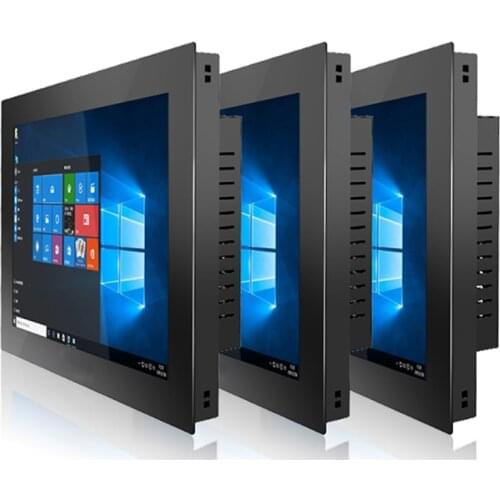 14" Industrial mini Computer touch screen 15.6 inch AIO PC Celeron 1900 core I3 i5 i7 4G RAM 64G SDD Automation equipment