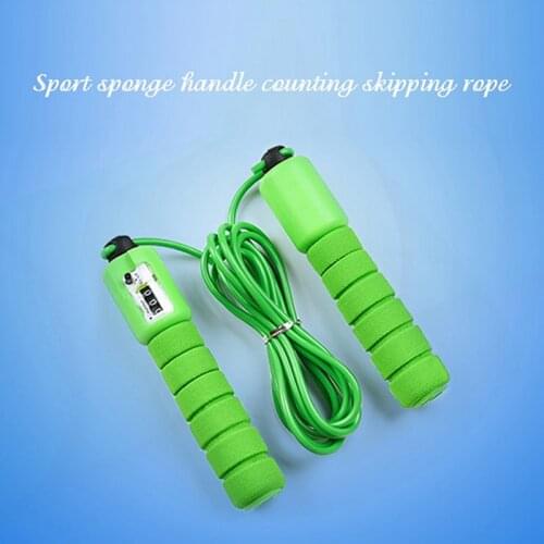 Professional Jump Rope with Electronic Counter 2.9m Adjustable Fast Speed Counting Skipping Rope Jumping Wire Workout Equipments