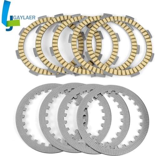 Clutch Plates Steel Friction Plate for Honda CR80 CR85R CR85RB CB100 CB100N CB125 S/J T/T2 CLR125 City Fly CBT125 SL100 SL100