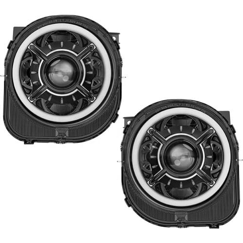Projector LED Headlight Assembly For 2015-2021Jeep Renegade LED Headlamp Conversion Kits with Day time running light
