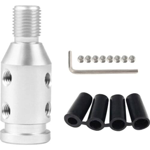 Universal Aluminum Knob Adapter for BMW Non Threaded er 12x1.25mm