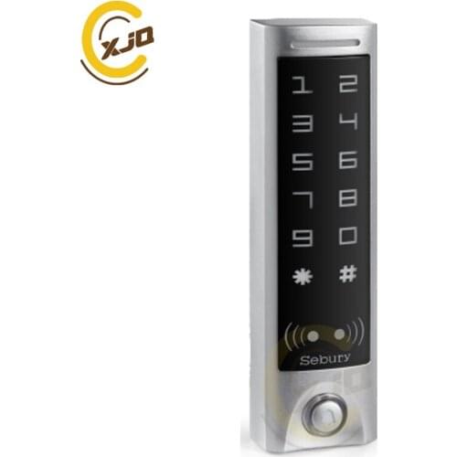 XJQ 125KHZ RFID Access Controller IP65 Waterproof New Touch Keypad Rfid Card Password Door Access Control System