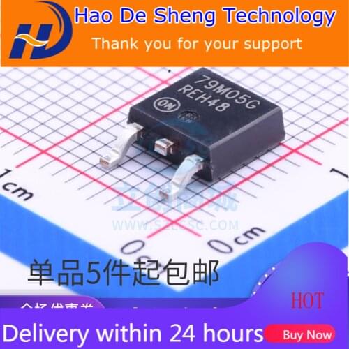 10PCS/LOT 79M05G MC79M05CDTRKG 79M05 LM7905 TO-252 New Original In Stock