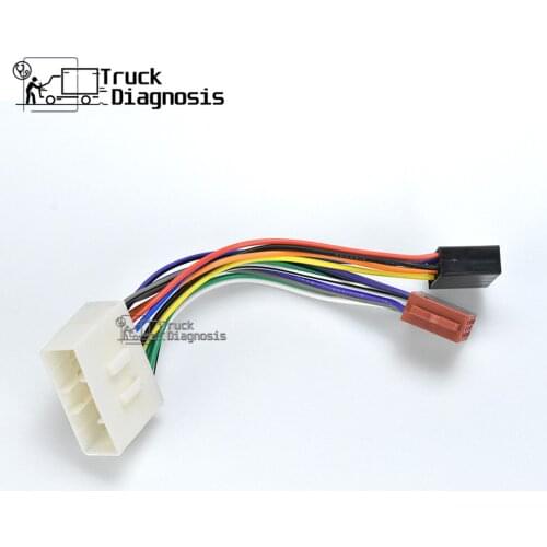 12-005 ISO Radio Adapter for SSANG YONG for DAEWOO Wiring Harness Connector Lead Loom Cable Plug Adaptor Stereo
