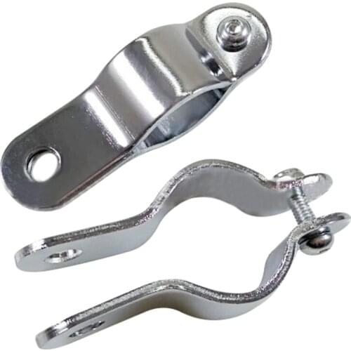 2PCS Motorcycle Headlight Bracket Universal Retro Headlight Mount Bracket head light lamp Holder for 35mm Fork