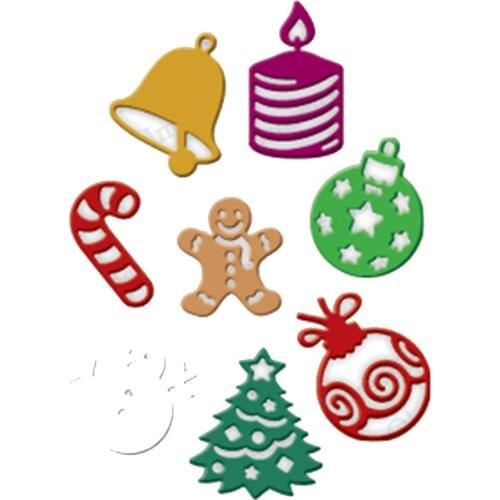 2020 New Metal Cutting Dies Cuts Scrapbooking For Paper Making Winter Christmas Snowman Embossing Frames Card Craft Sets