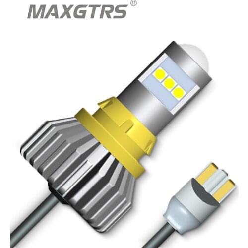 2x 1156 BA15S 7440 W21W T15 W16W 921 912 Canbus 3030 Chip Car LED Reverse Light Backup Lamp Tail Rear Parking Lights 6000K White