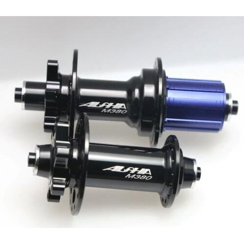 Alpha dati FRONT + REAR * HUBSET black HUB 24/28/32 Hole moutain bike