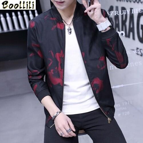 Boollili Baseball Jacket Spring Autumn Mens Bomber Jackets Clothes Black Jaqueta Masculina Casual Coat Men Plus Size 4XL