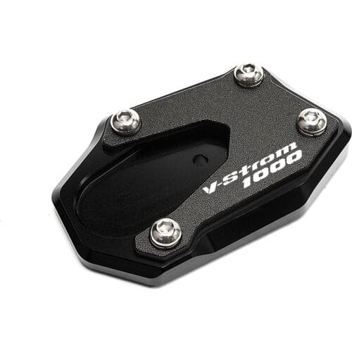 For SUZUKI VStrom 1000 DL1000 1000XT 2014 2015 2016 2017-2019 V-Strom 1050 XT Motorcycle CNC Side Stand enlarger plate