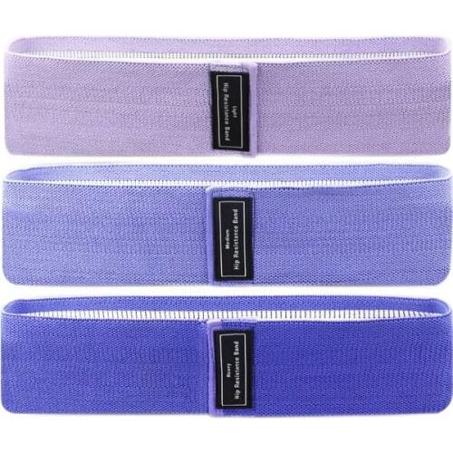 NEW-Fitness Resistance Bands Workout Fabric Loop Butt Exercise Bands for Hip Legs Thigh Glutes Non-Slip Deep Squat Bands