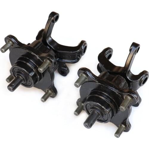 Wheel Hub Flange with Steering Strut Knuckle Spindle Fit For 110cc 150cc 200cc 250cc Go Kart Buggy ATV UTV Quad Bike Parts