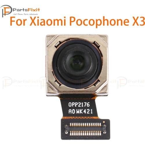 Original Principal Camera Back Camera Module Flex Cable for POCO X3 Pocophone X3 NFC Rear Camera Main Facing Big Camera Flex