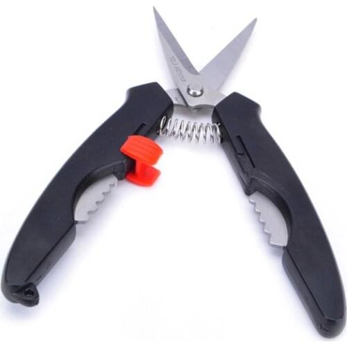 MOYOTEC 18cm(7'') Lobster Cracker Shrimp Crab Shell Leg Seafood Shellfish Scissor Shear Snip Kitchen Tool prawn peeler