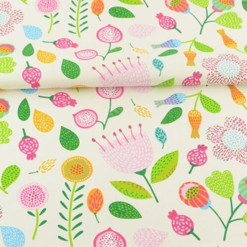 New Arrivals Quilting Patchwork Blue 100% Cotton Fabric Sewing Cute Elephant Designs Tecido Scrapbooking Bedding Twill Cloth CM