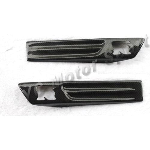 Dry Carbon Fiber Twill / Plain Weave Glossy / Matte Finish Emblem Cover Trim Fit For 2008-2013 R35 GTR Emblem Cover