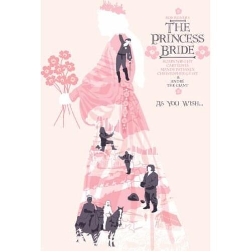 THE PRINCESS BRIDE - MOVIE Art print Silk poster Home Wall Decor