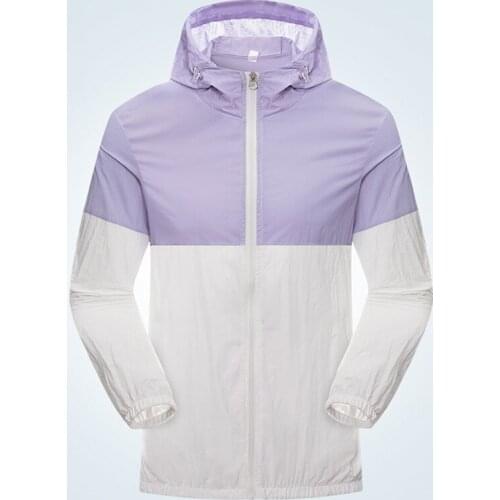 Outdoor Sunscreen Mens Ultra Thin Breathable Coat Lightweight Outdoor Shirt Fishing Suit Summer Skin Windbreaker