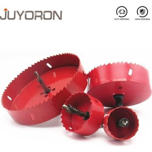 1Pcs 16-60mm Metal Hole Saw Twist Drill Bits Circle Cutter Power Tools Drilling Kit Carpentry Tools Bimetal Hole Opener