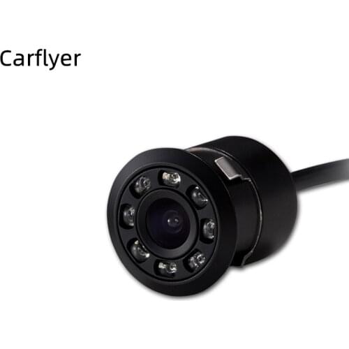8 LED Car Rear View Camera Universal Night Vision Backup Parking Reverse Camera Waterproof 170 Wide Angle HD Color Image