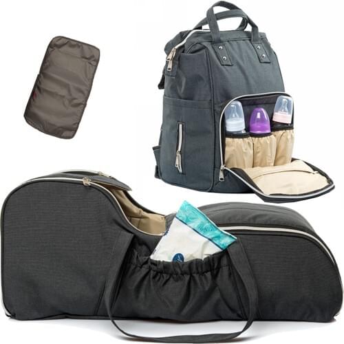 Bebebebek Milano Black Carrycot Set